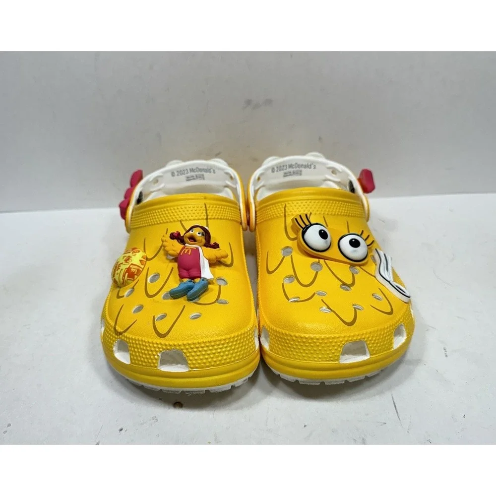 McDonald's × Crocs Classic Clog Birdie Yellow 208696-730 Size Women's 9 Men's 7_2